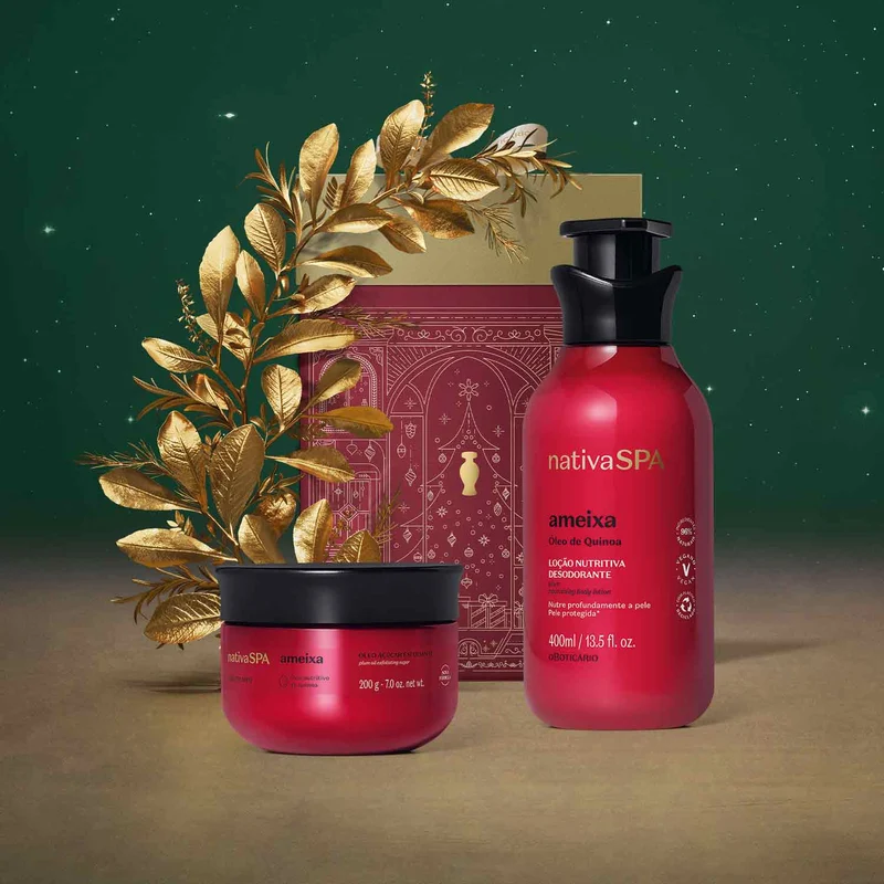 Kit de regalo para mujer de cuidado Corporal NSPA AMEIXA