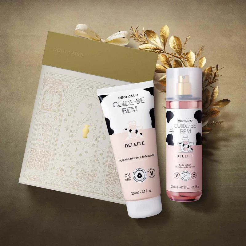 Kit de regalo para mujer cuidado corporal CBEM DELEITE