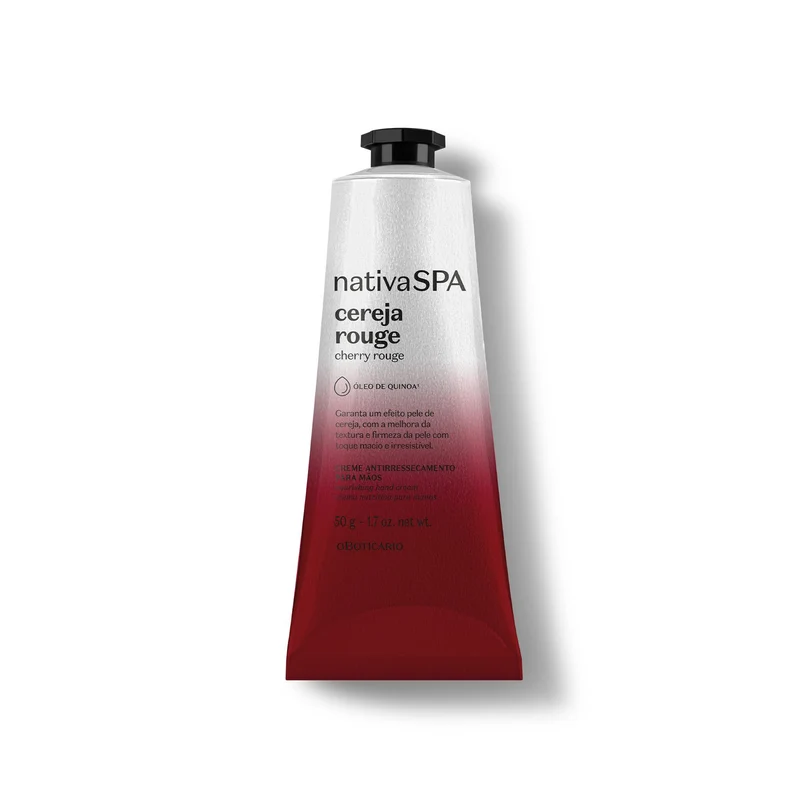 Crema de manos de cereza roja 50G Nativa Spa