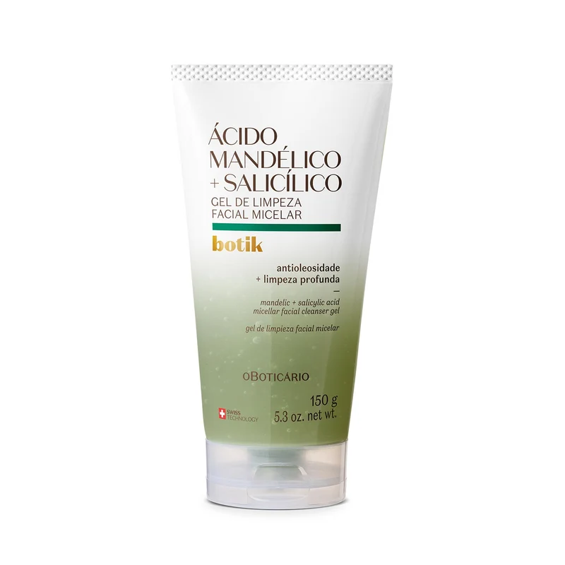 GEL DE LIMPIEZA MICELAR ÁCIDO MANDÉLICO + SALICÍLICO, 150g BOTIK
