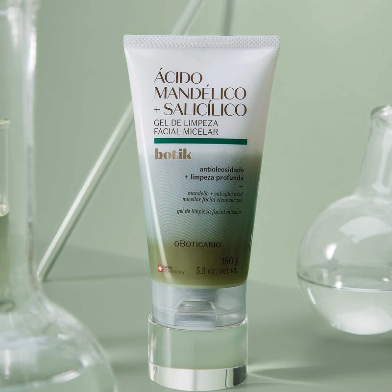 GEL DE LIMPIEZA MICELAR ÁCIDO MANDÉLICO + SALICÍLICO, 150g BOTIK