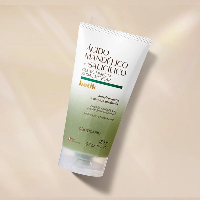 GEL DE LIMPIEZA MICELAR ÁCIDO MANDÉLICO + SALICÍLICO, 150g BOTIK