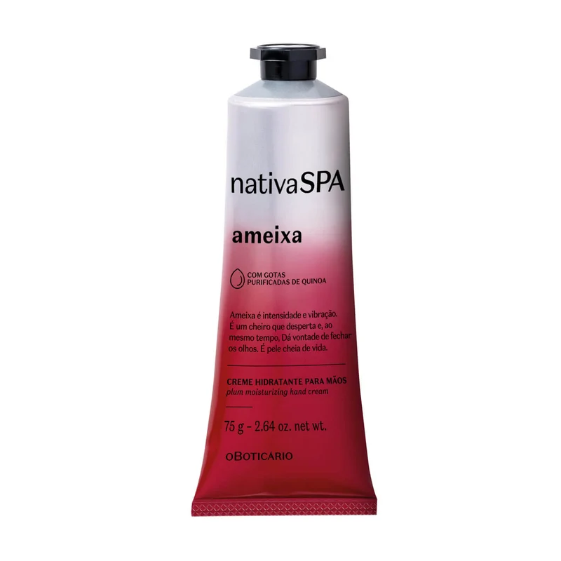 Crema hidratante para manos de ciruela 75G