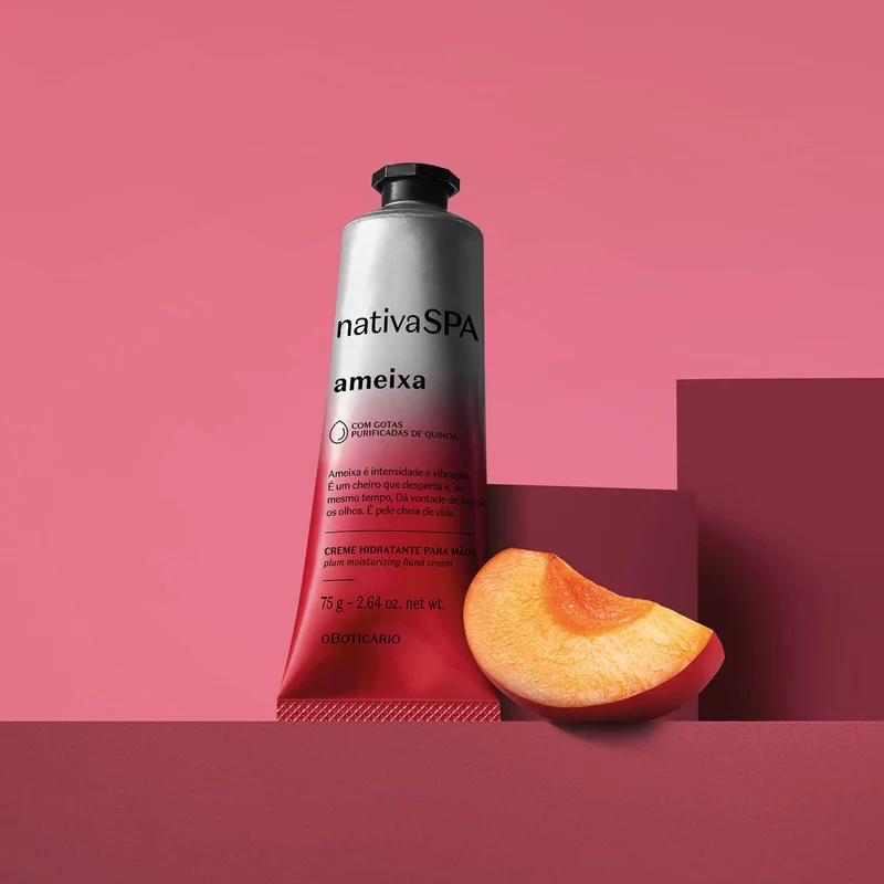 Crema hidratante para manos de ciruela 75G