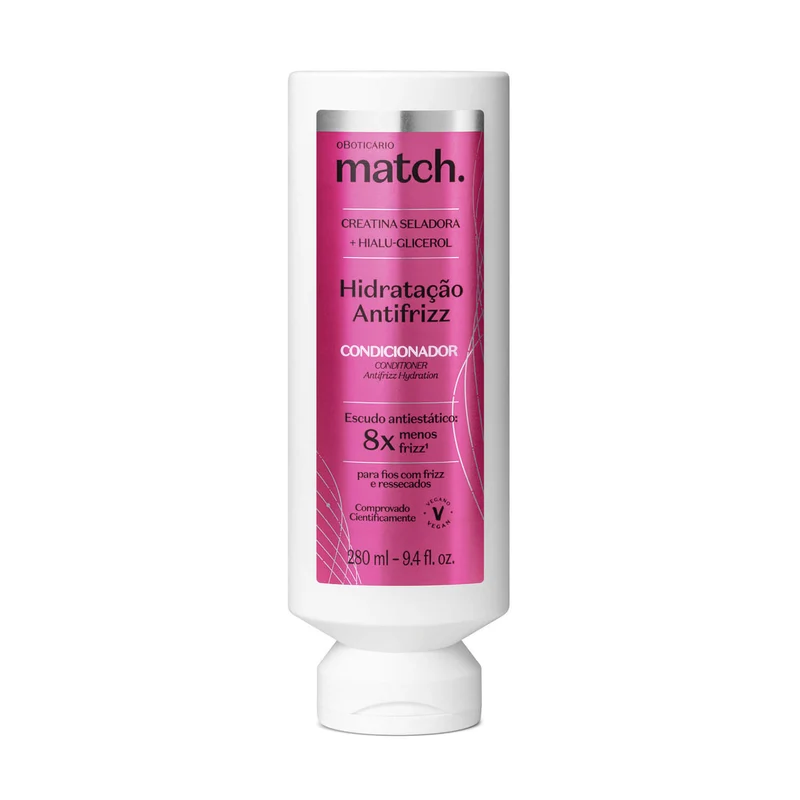 Acondicionador hidratación antifrizz 280ML Match