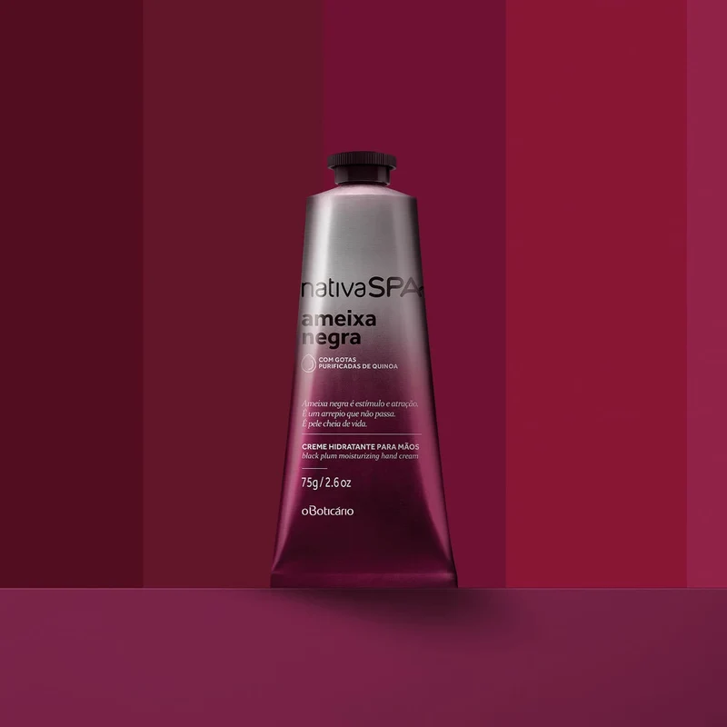Crema hidratante de manos Ciruela Negra 75G Nativa Spa