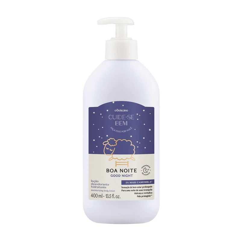 Loción Hidratante Desodorante Corporal Boa Noite 400Ml Cbem