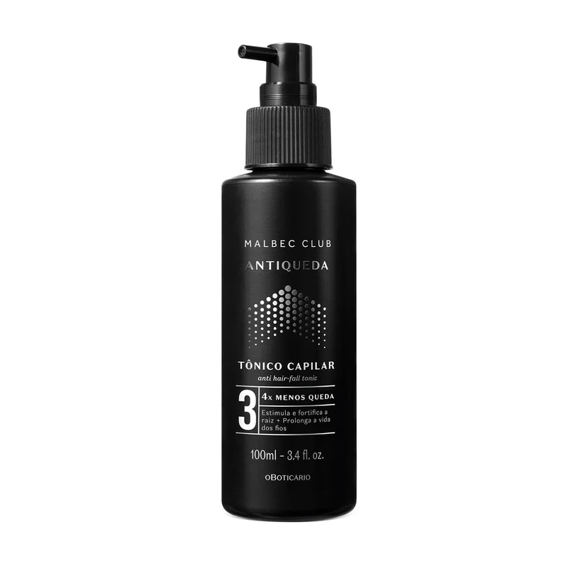 Tónico capilar anticaída hombre Malbec Club 100Ml