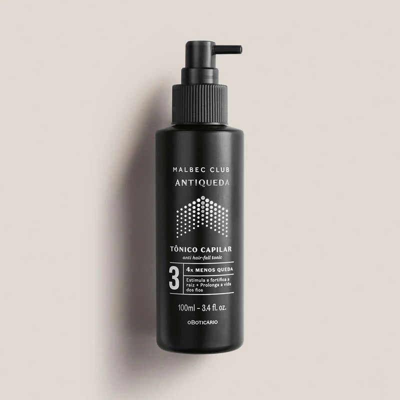 Tónico capilar anticaída hombre Malbec Club 100Ml