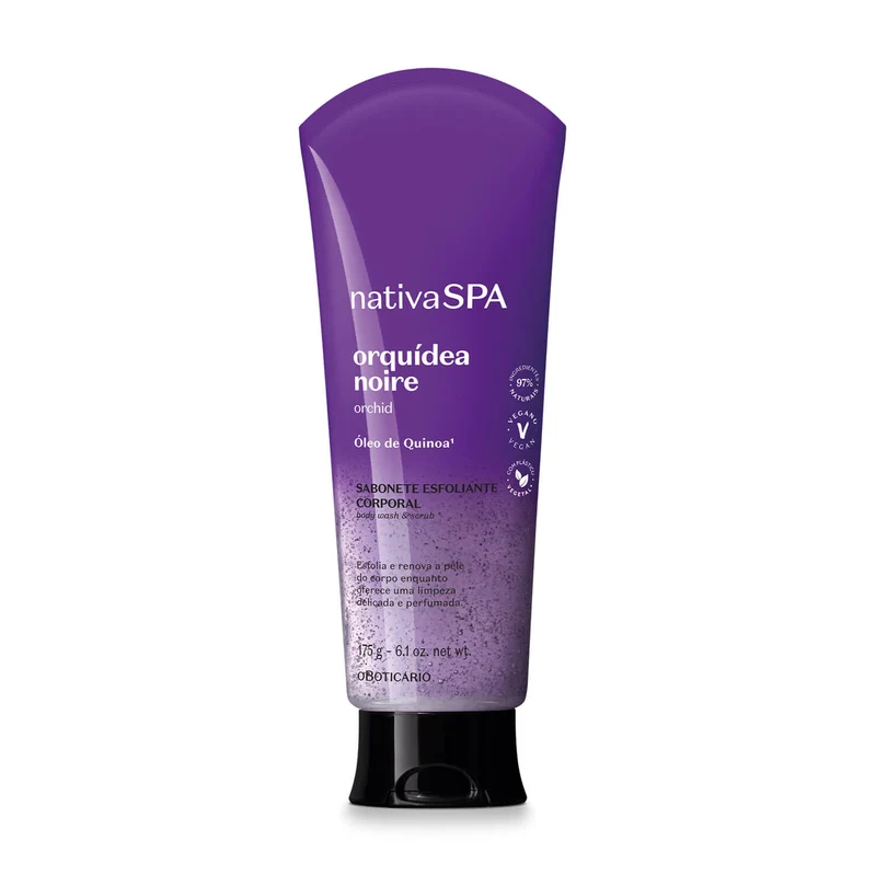 JABÓN LIQUIDO EXFOLIANTE CORPORAL ORQUIDEA NOIRE NSPA