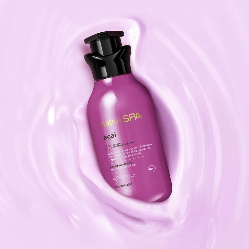 Loción hidratante Acai 400Ml Nativa Spa