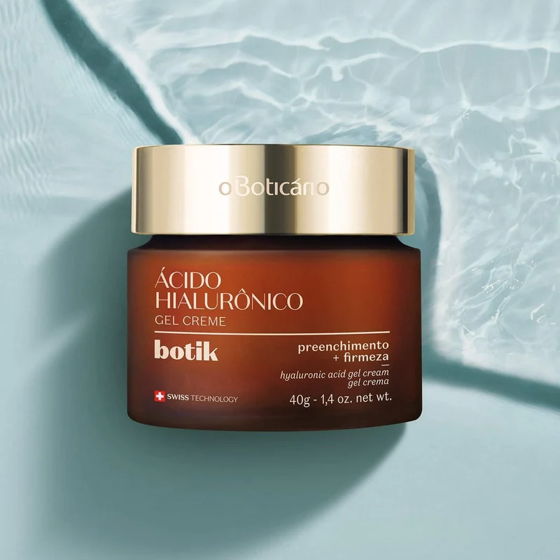 Gel en crema reafirmante facial con ácido hialurónico 40g BOTIK