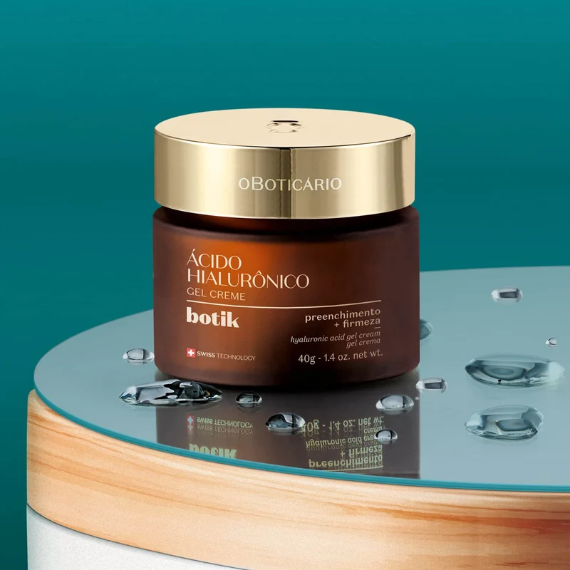 Gel en crema reafirmante facial con ácido hialurónico 40g BOTIK