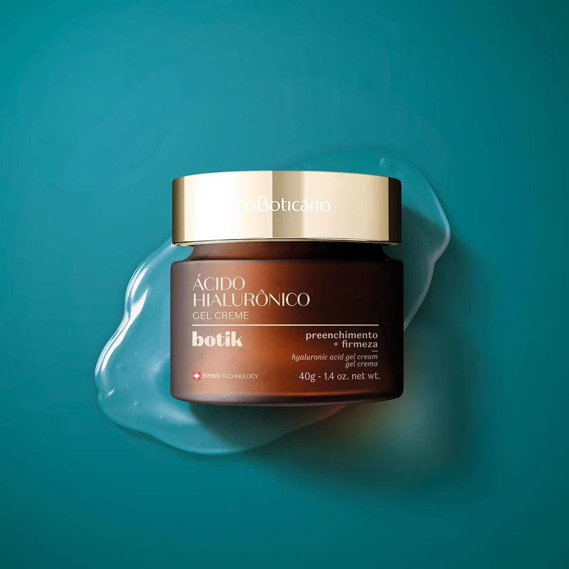 Gel en crema reafirmante facial con ácido hialurónico 40g BOTIK