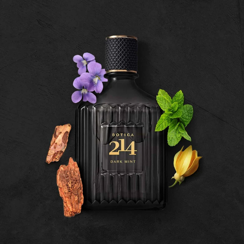 Perfume de hombre Botica 214 Menta Oscura Eau De Parfum 90ml