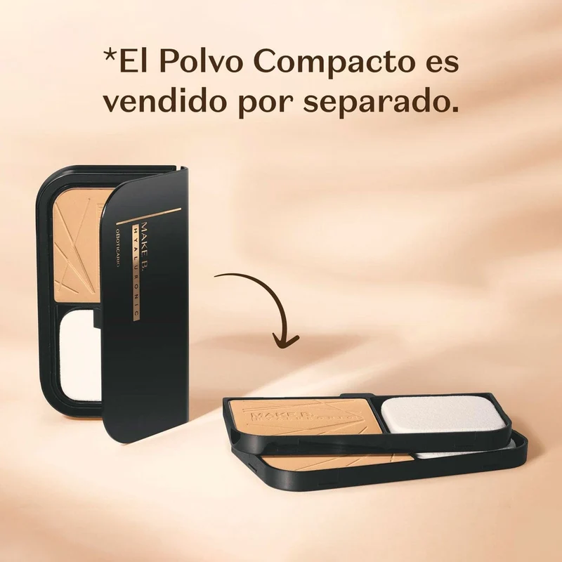 Estuche de polvo compacto Hyaluronico Make B