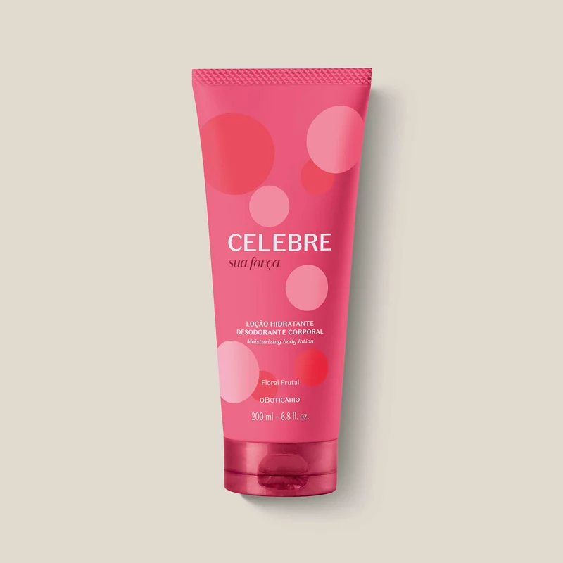 Loción corporal para mujer Sua Força, 200ml Celebre