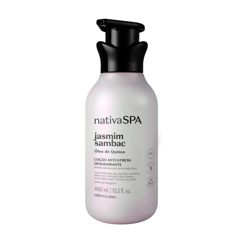 Loción hidratante Corporal Antiestres Jasmin Sambac 400Ml Exp Nspa