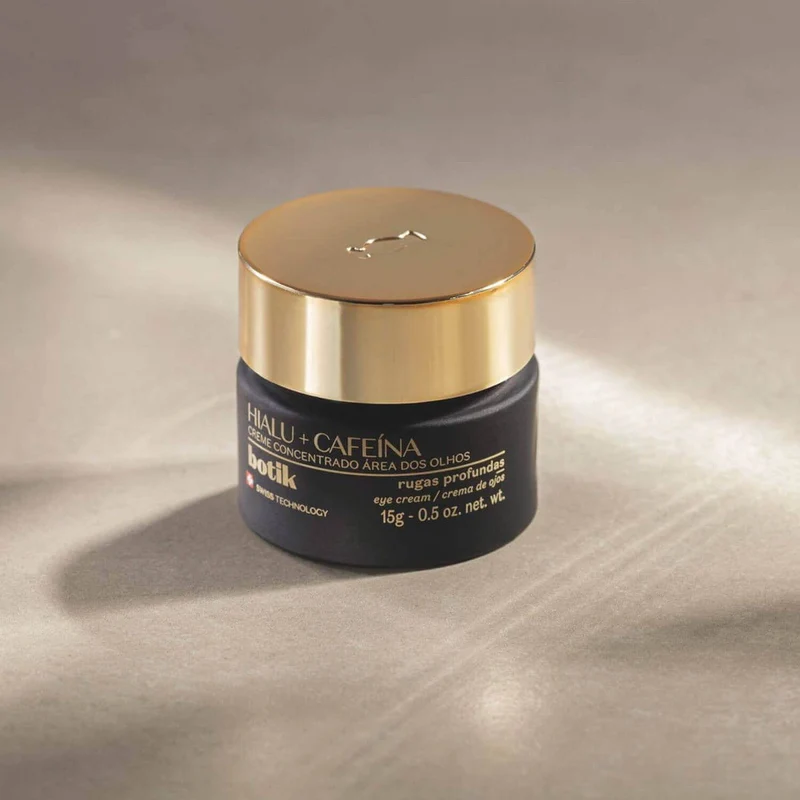 Contorno de Ojos Botik Hialurónico + Cafeína para Arrugas Profundas – 15g