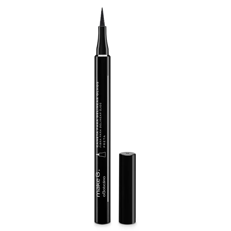 Plumón delineador para ojos punta Fina Negro 1,2Ml