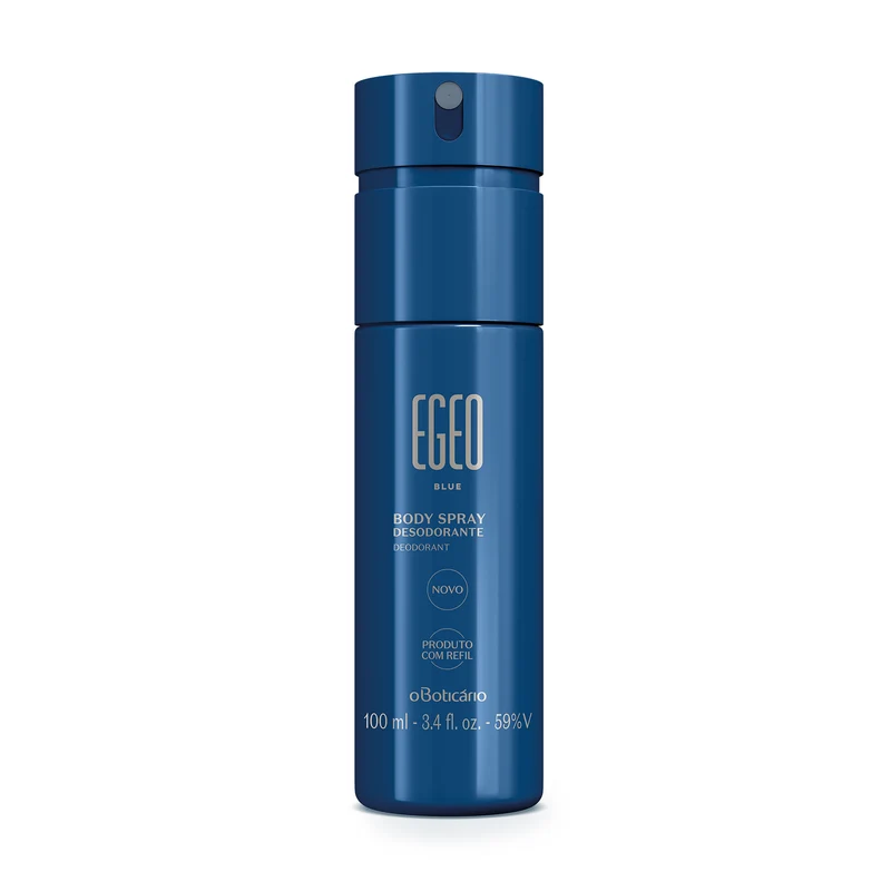 Desodorante body spray Blue 100Ml Egeo