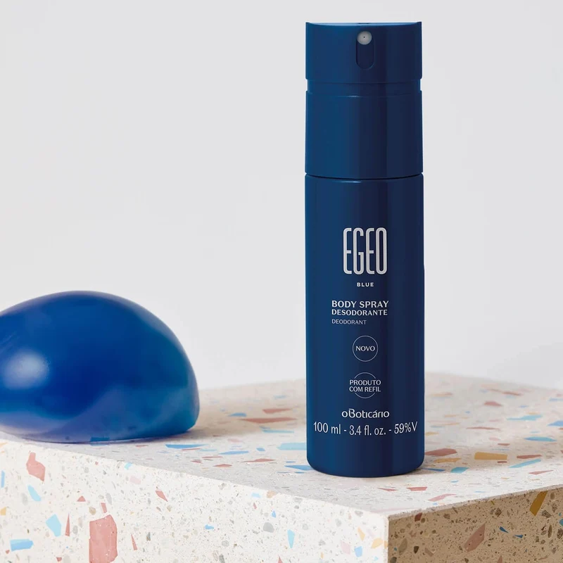 Desodorante body spray Blue 100Ml Egeo