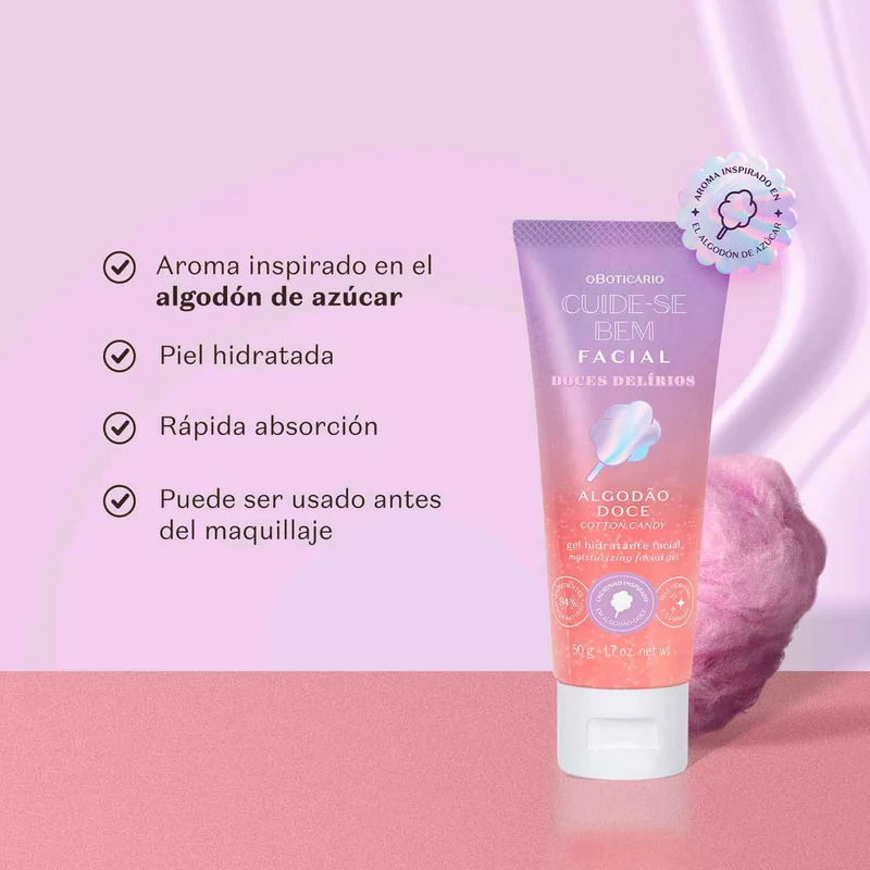 Crema hidratante facial dulces delirios 50g CBEM