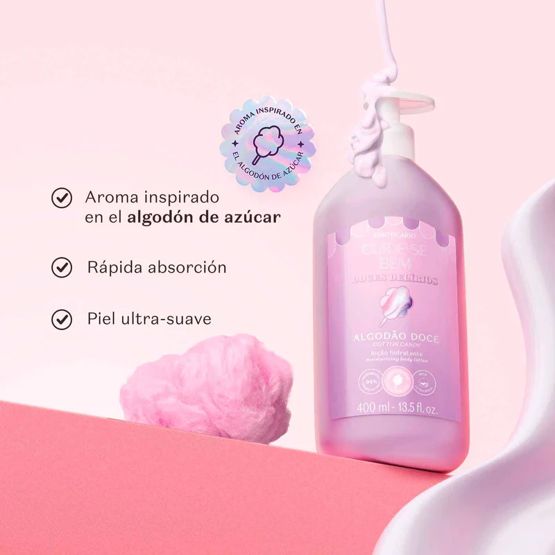 LOCIÓN HIDRATANTE CORPORAL DULCES DELIRIOS 400ml CBEM