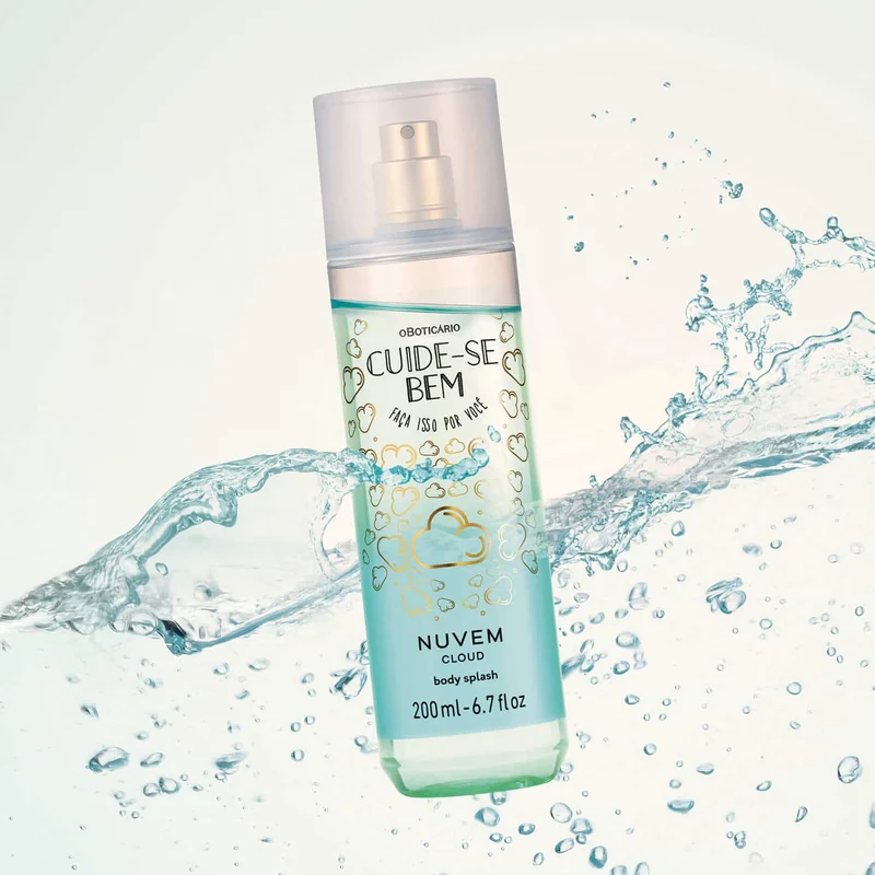 Body Splash Nube Cuide-Se-Bem 200Ml