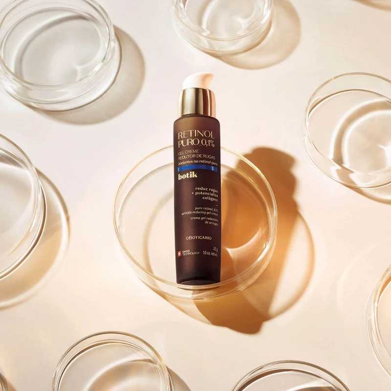 Gel crema reductora de arrugas – Retinol Puro, 30 g Botik