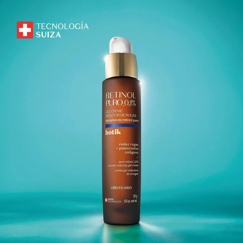 Gel crema reductora de arrugas – Retinol Puro, 30 g Botik