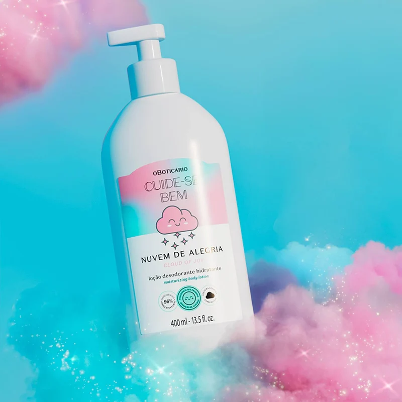 LOCIÓN HIDRATANTE CORPORAL NUBE DE BRILLO EXP 400ml CBEM