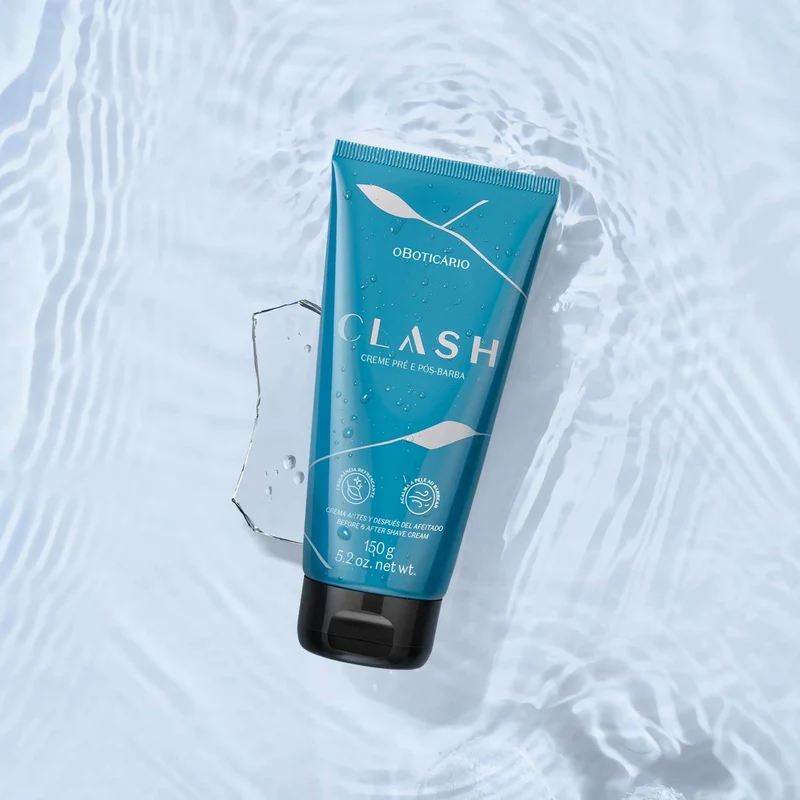 CREMA PRE Y POS PARA BARBA CLASH 150g