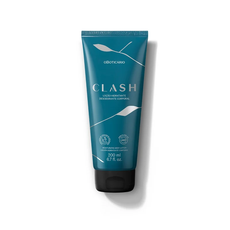 LOCIÓN HIDRATANTE CORPORAL MASCULINA CLASH 200ml