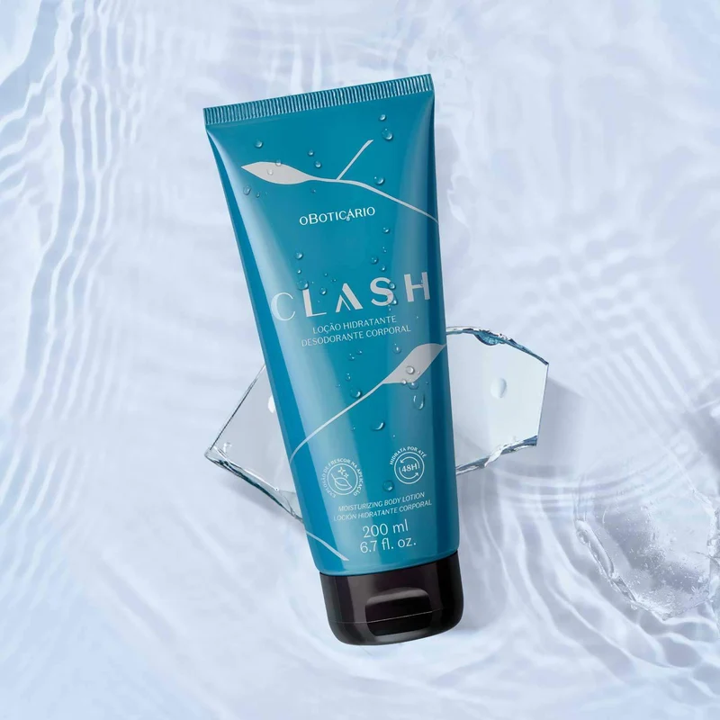LOCIÓN HIDRATANTE CORPORAL MASCULINA CLASH 200ml