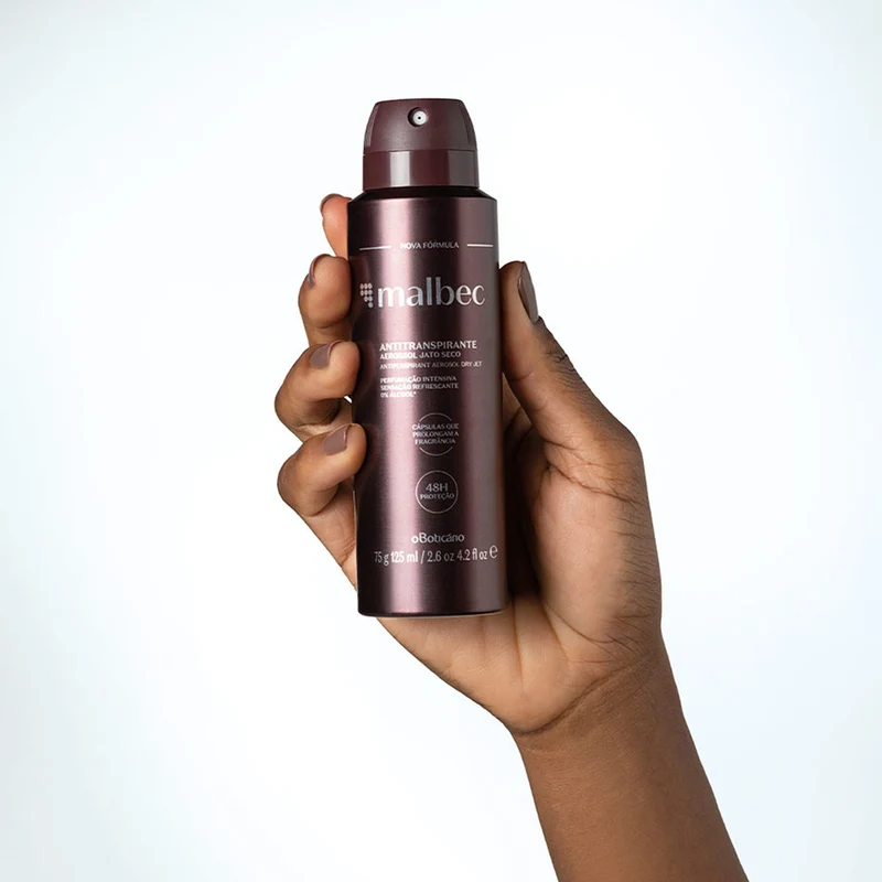 Desodorante antitranspirante en aerosol masculino Malbec Club 75G