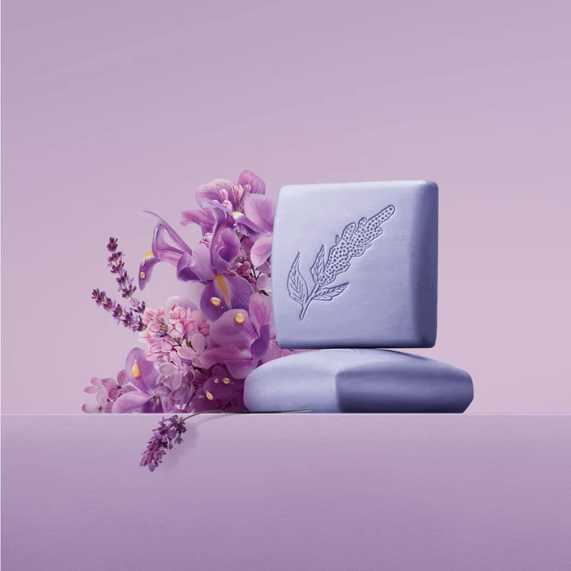 Jabón en barra corporal Lilac Nativa spa 2x90g