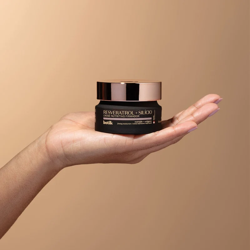 Crema facial reafirmante con resveratrol + Silicio Botik 40g