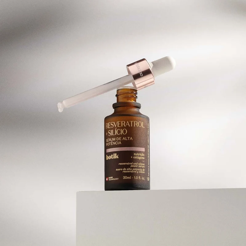 Suero de alta potencia de resveratrol y silicio 30ml Botik
