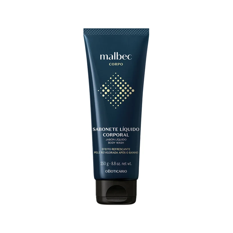 JABÓN LIQUIDO CORPORAL MASCULINO MALBEC CLUB 250ML