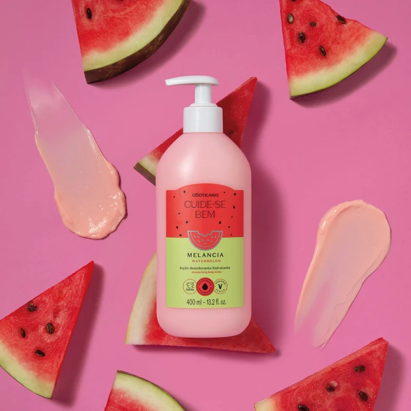 Loción Hidratante Corporal Sandia Cuide-Se Bem 400Ml