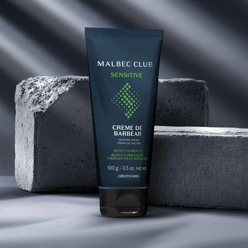 Crema para afeitar Malbec Sensitive 100 G