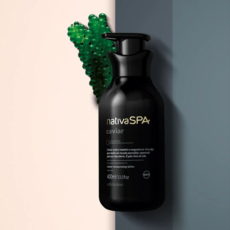 Loción Corporal hidratante Caviar 400ML Nativa Spa