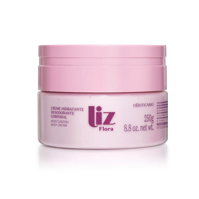 Crema hidratante corporal Liz Flora 250 G