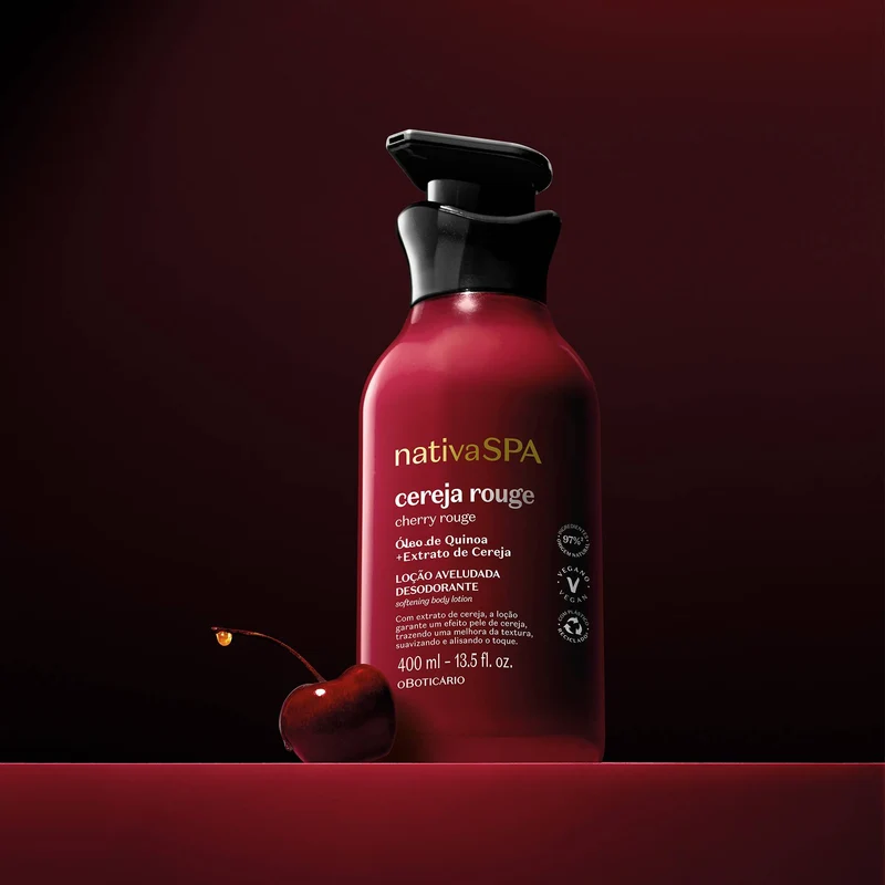 Loción hidratante corporal Cereza Roja 400ML NSPA NSPA
