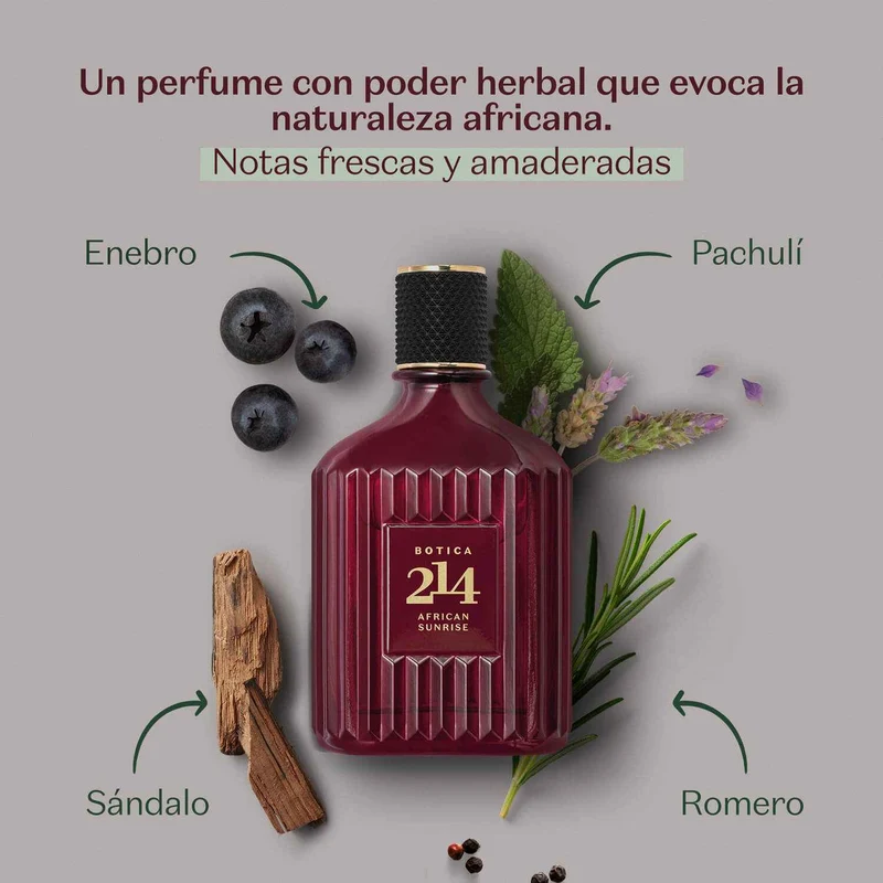 Perfume de hombre African Sunrise EDP EXP 90ml BOTICA 214