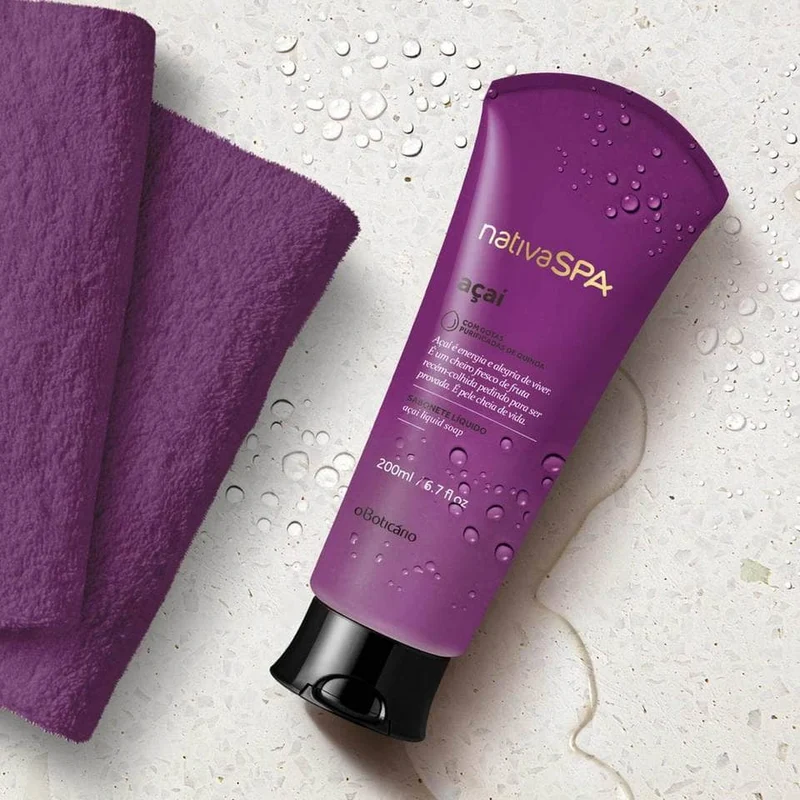 Jabón liquido corporal Acai 200ML Nativa Spa