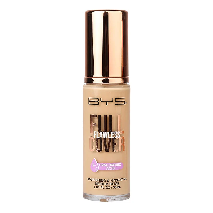 Base de maquillaje líquida de alta cobertura