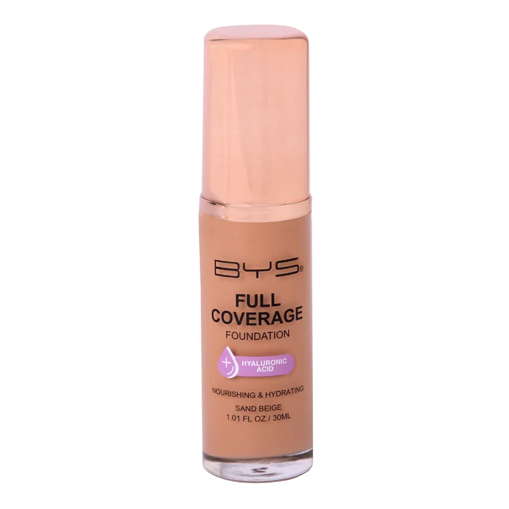 Base de maquillaje líquida de alta cobertura