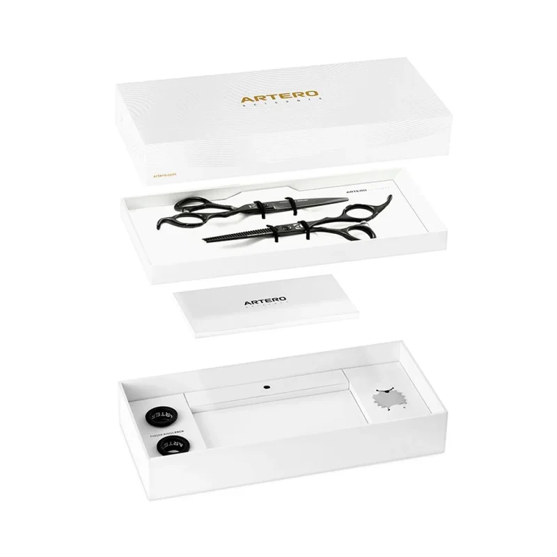 Set Tijeras Artero Corte + Esculpir One Dark 6”